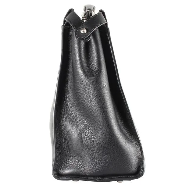 FENDI Black Peekaboo Iconic Fit Bag