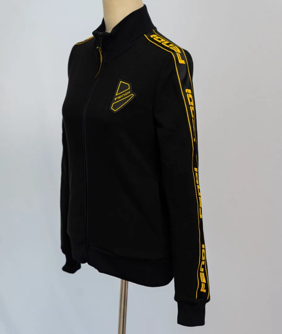 Fendi Jersey Zip-up Jacket