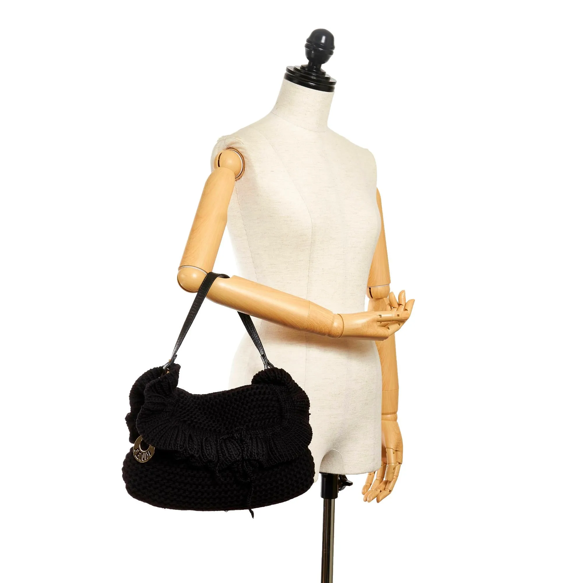 Fendi Knitted Chef Baguette (SHG-31726)
