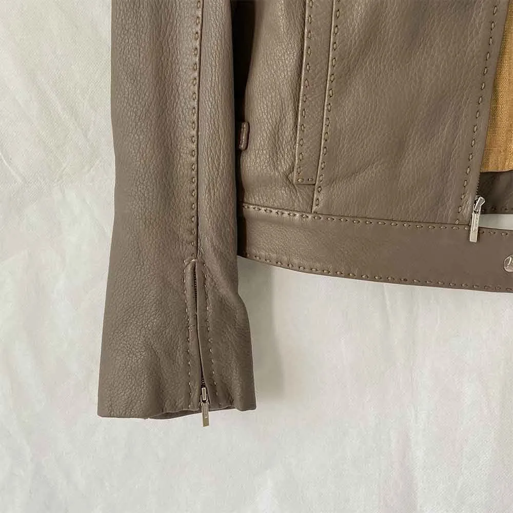 Fendi Leather Jacket