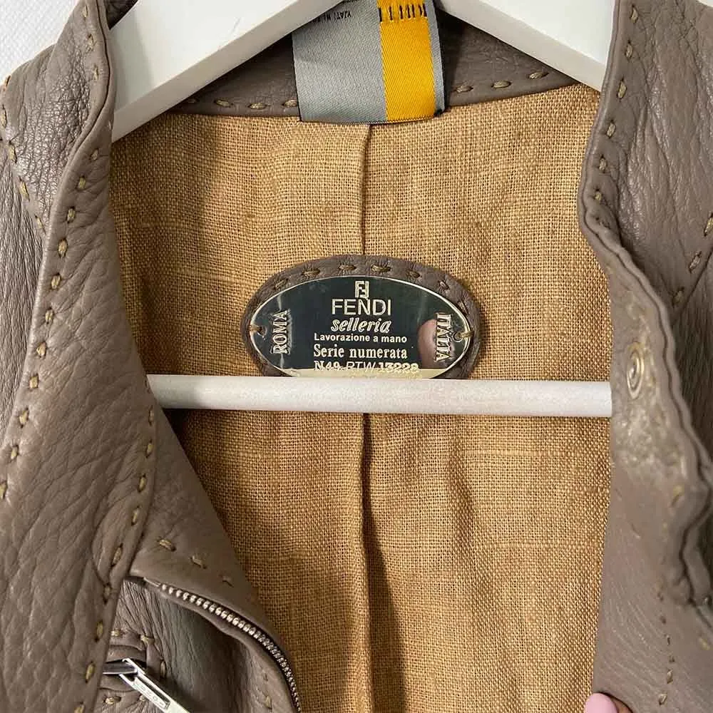 Fendi Leather Jacket