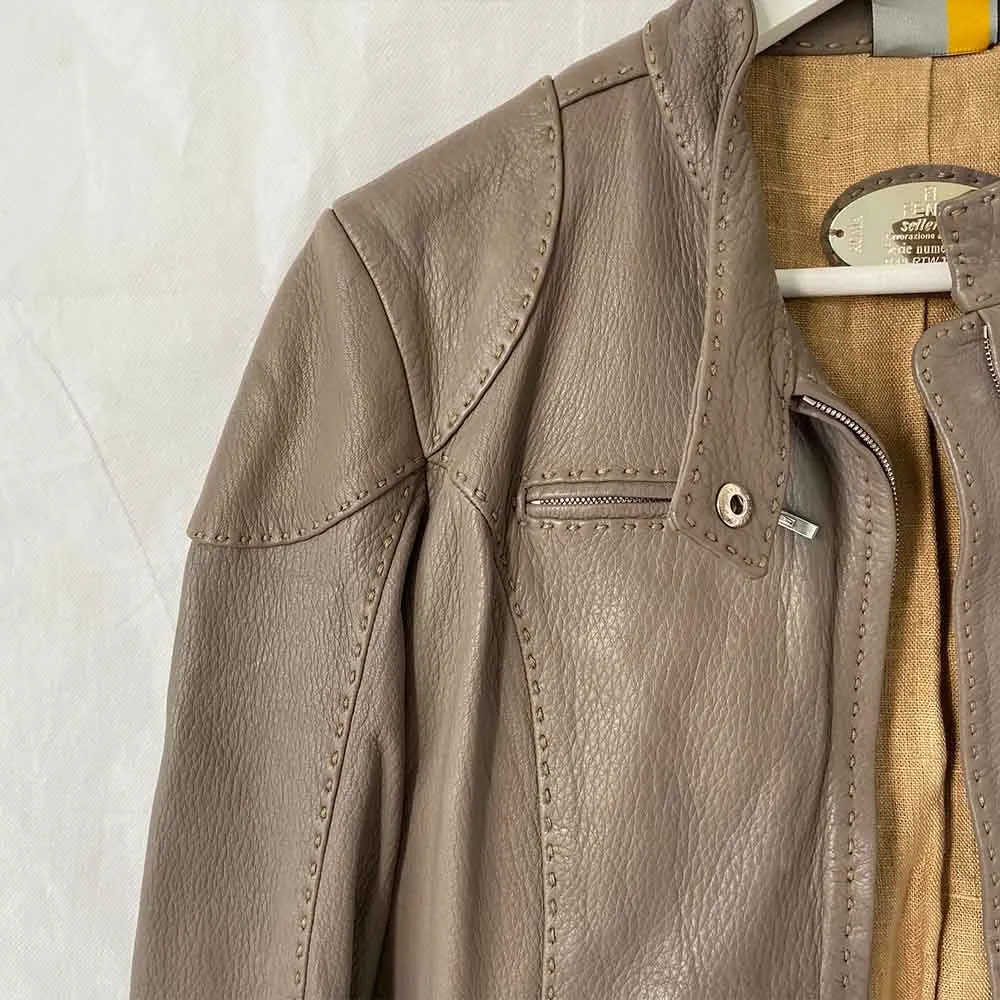 Fendi Leather Jacket