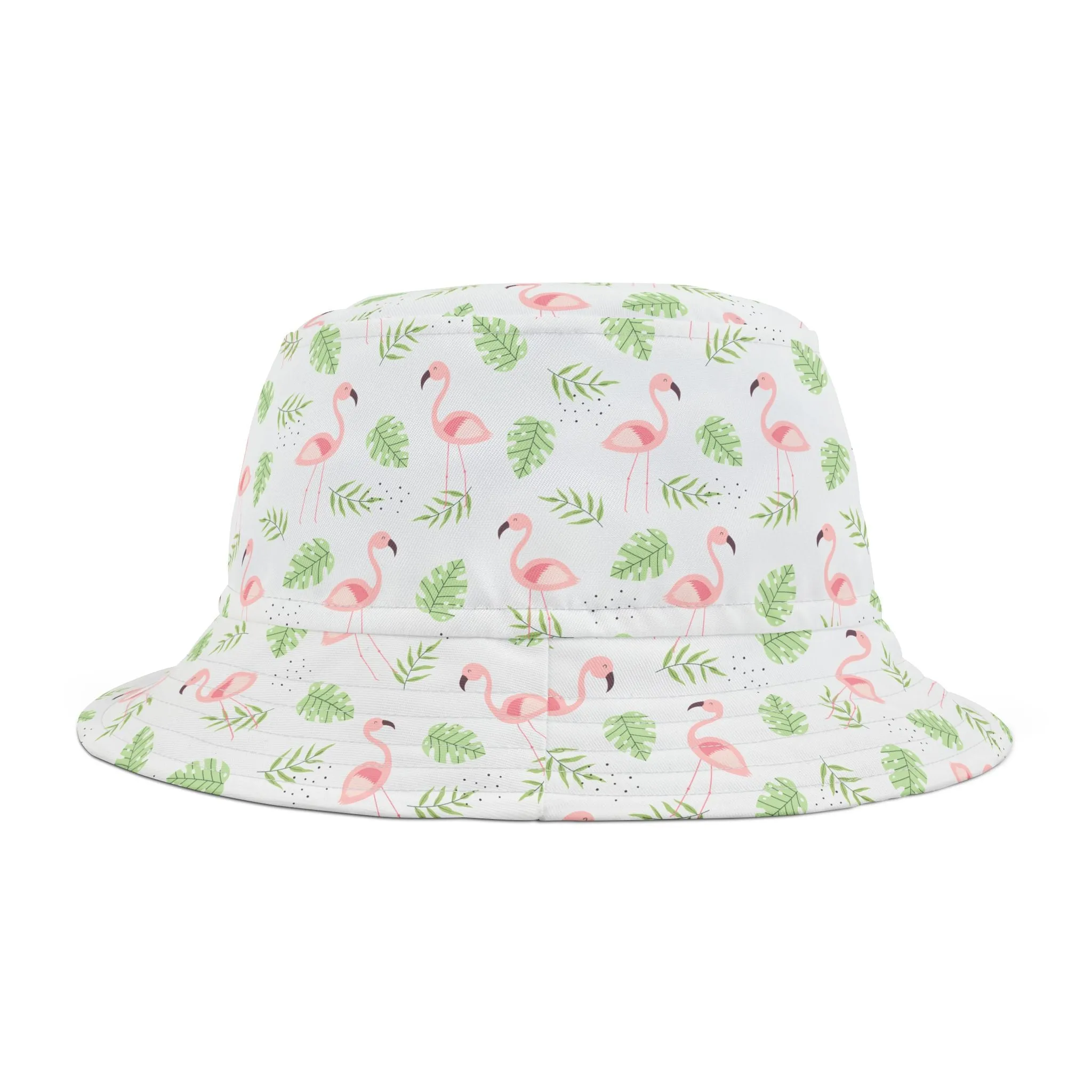 FlamingosBucket Hat (AOP)
