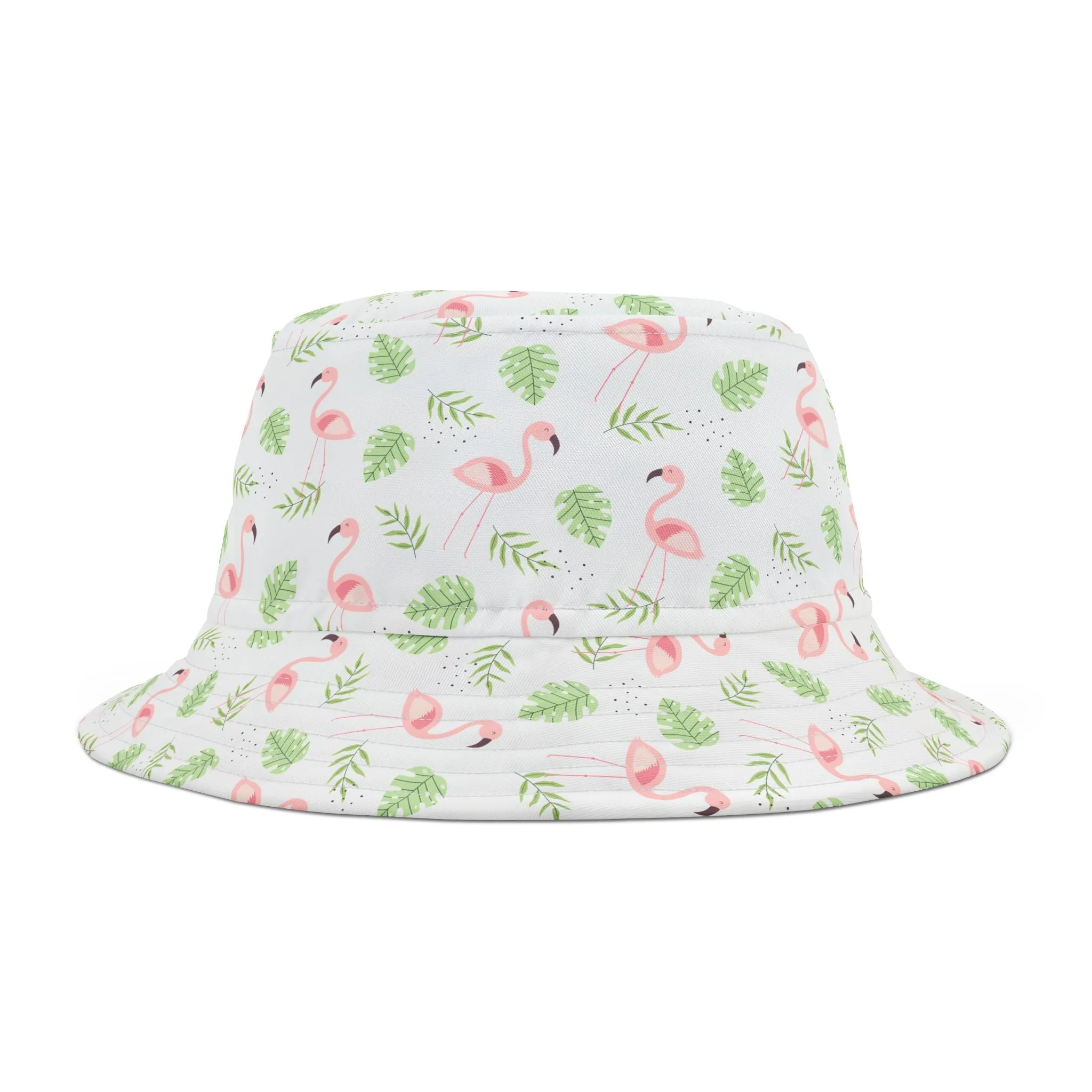 FlamingosBucket Hat (AOP)