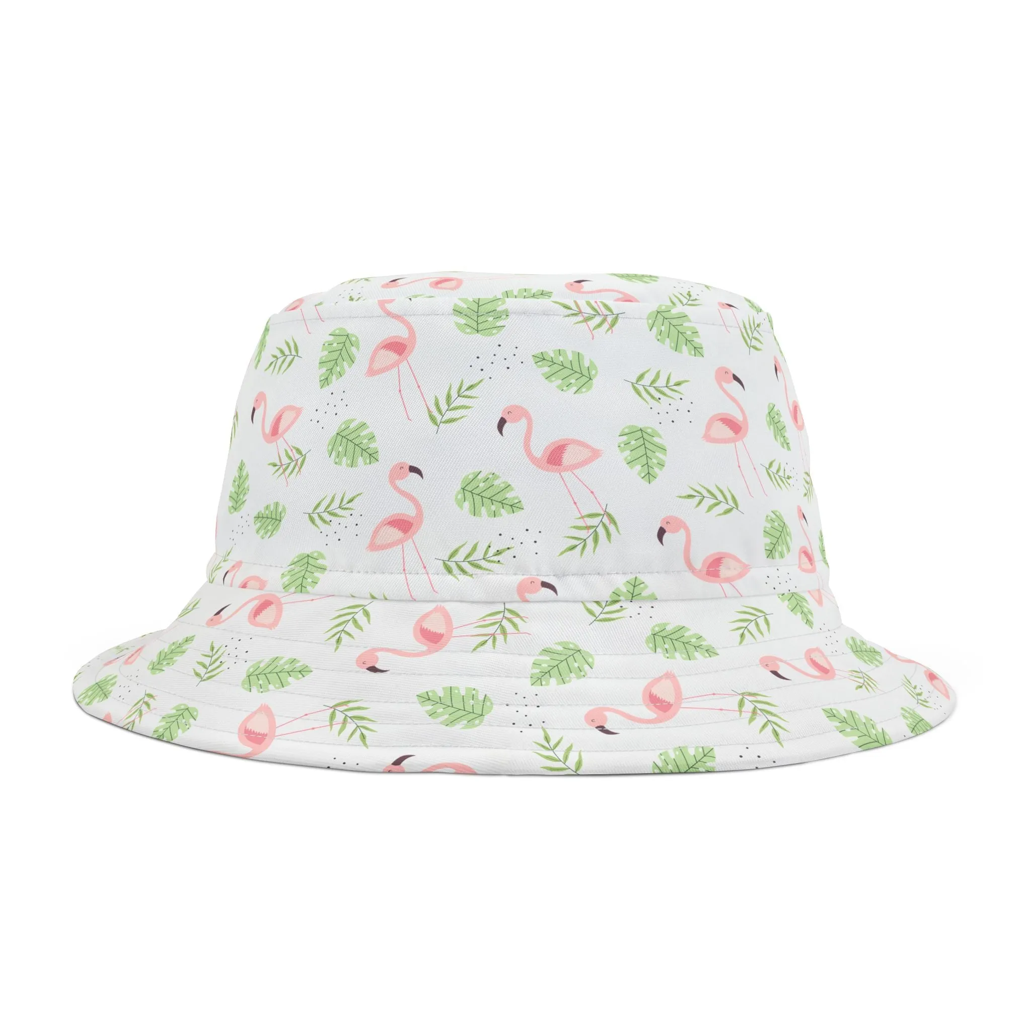 FlamingosBucket Hat (AOP)