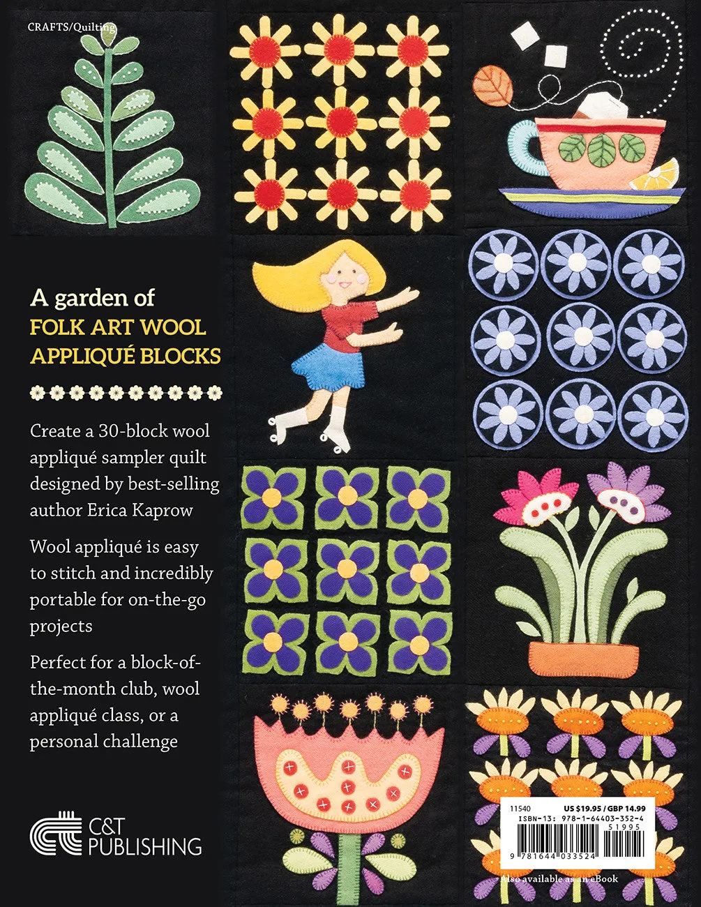 Folk Art Garden Applique Sampler