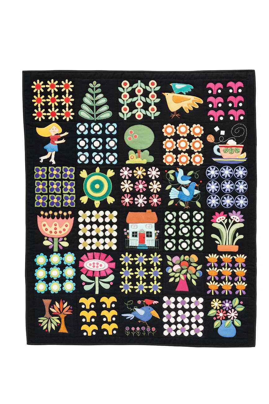 Folk Art Garden Applique Sampler