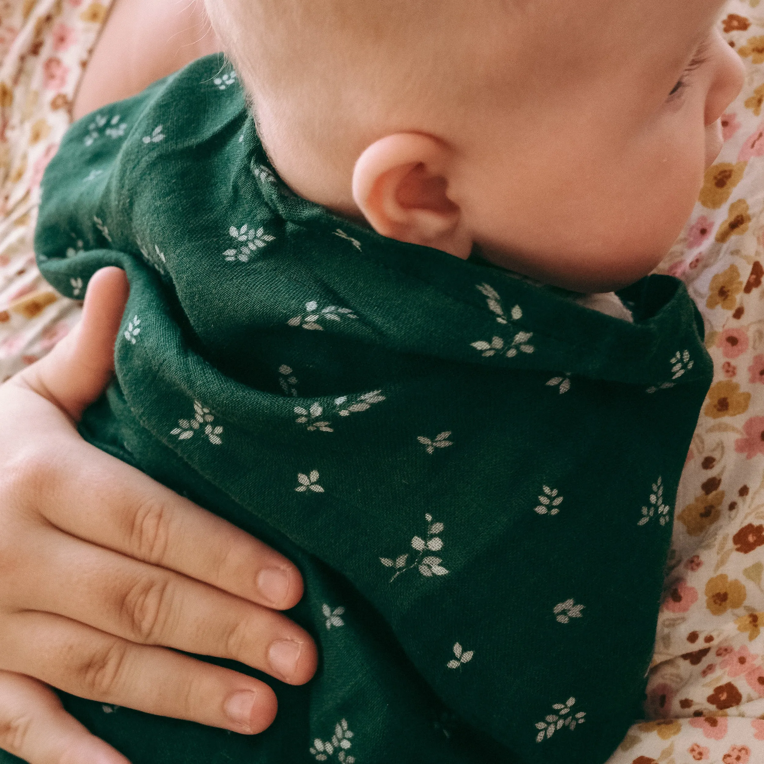 Fox & Fallow Organic Muslin Wrap - Spruce