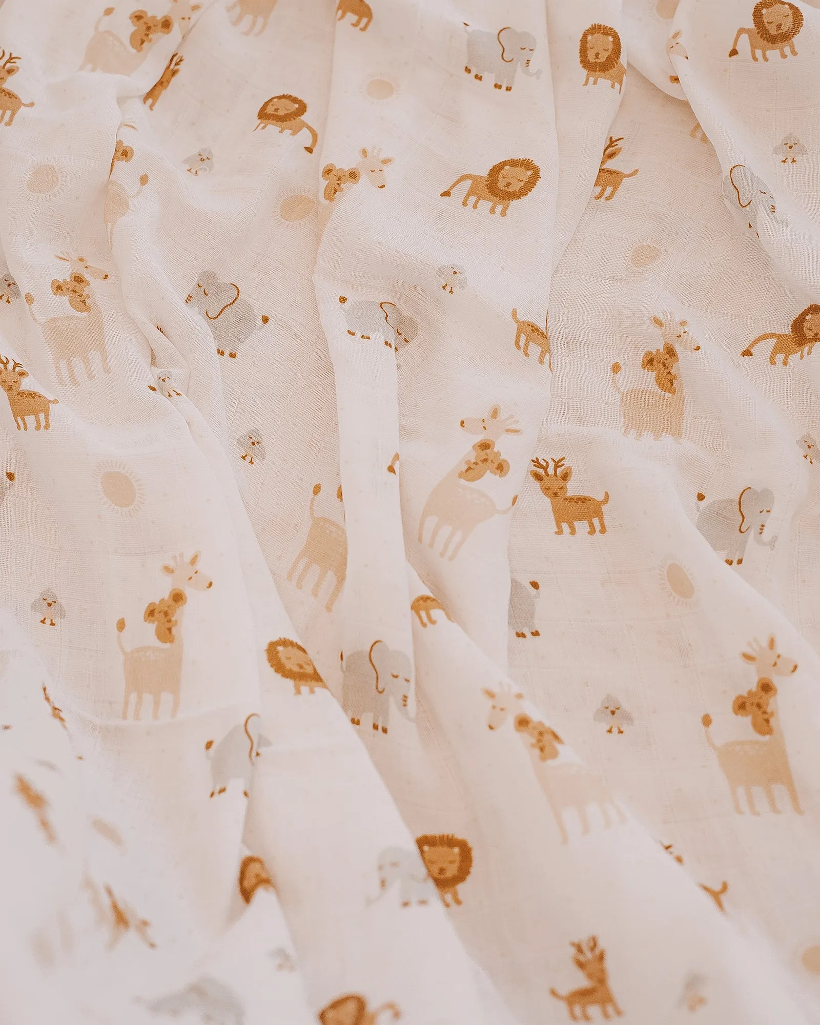 Fox & Fallow Organic Muslin Wrap - Welcome Party