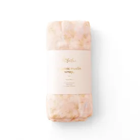 Fox & Fallow Organic Muslin Wrap - Wild Peony