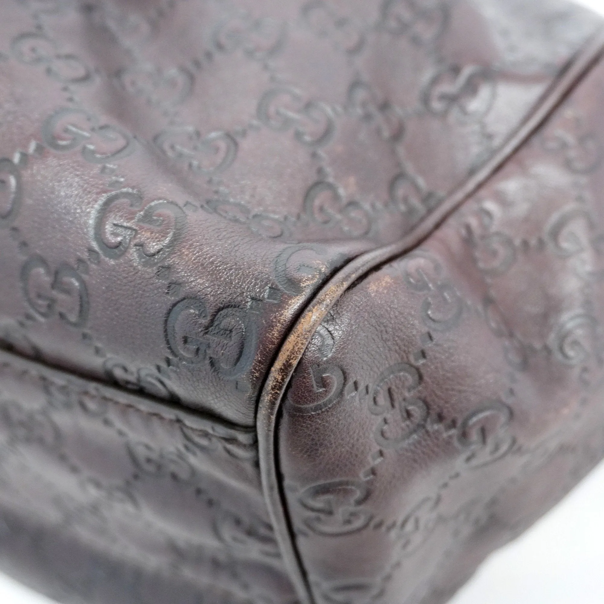 Gucci Sukey Tote Bag Gucci Sima 211944 Women's Handbag,Tote Bag Brown