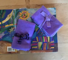 IRIS Hand Dyed Wool Bundle for Rug Hooking and Wool Applique