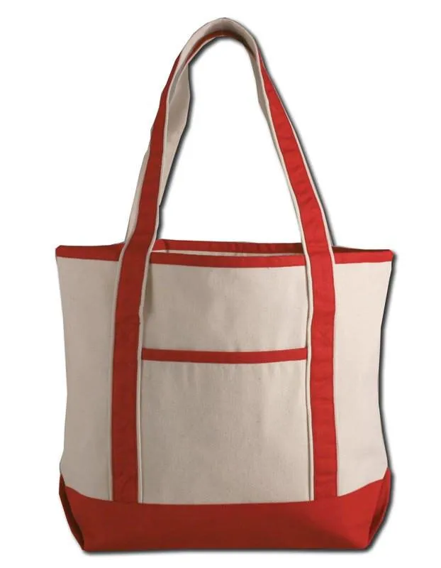 Jumbo Size Heavy Canvas Deluxe Tote Bag