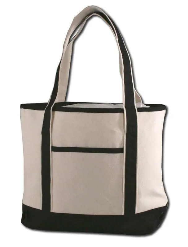 Jumbo Size Heavy Canvas Deluxe Tote Bag