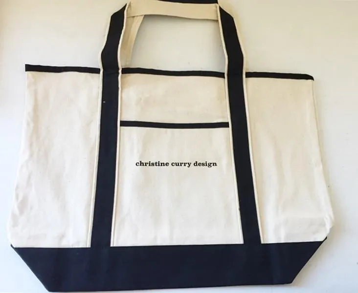 Jumbo Size Heavy Canvas Deluxe Tote Bag