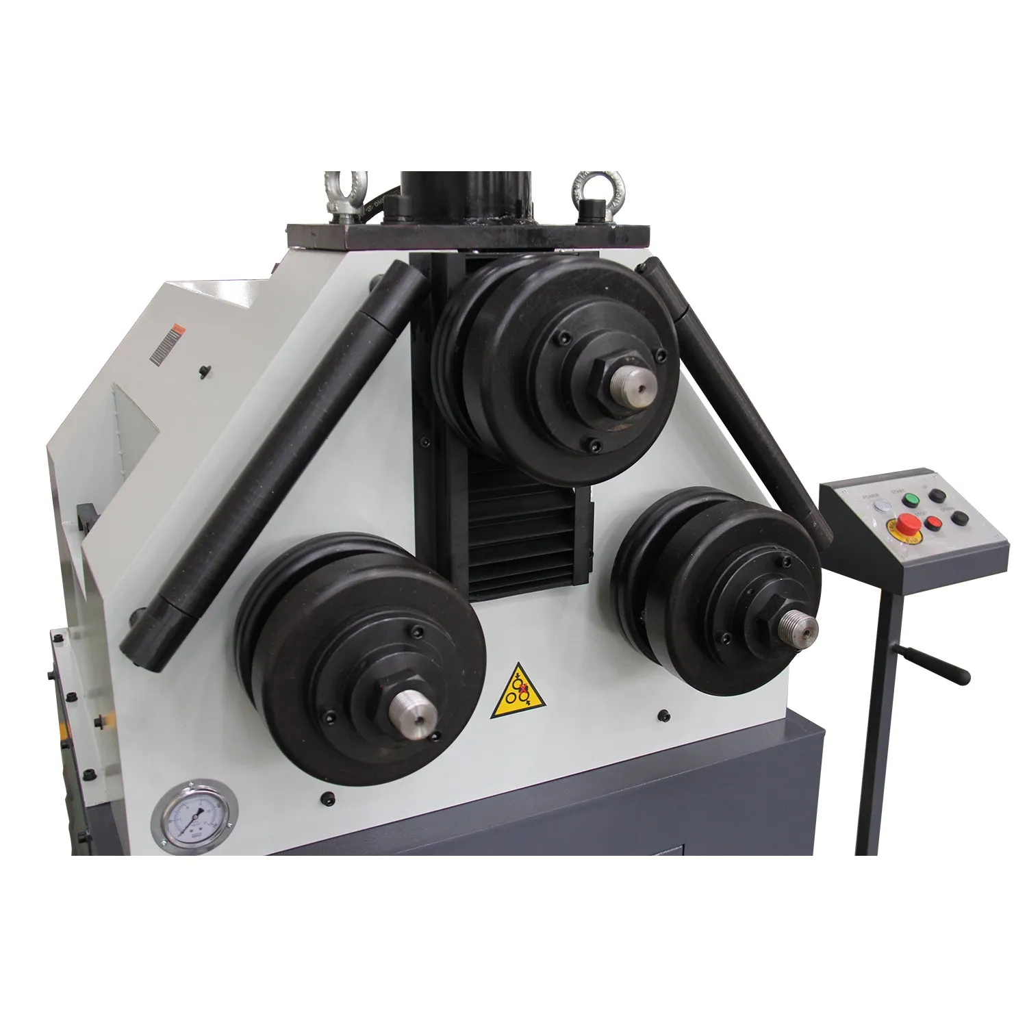 Kang Industrial HRBM65H Heavy Duty Section & Profile Rolling Machine, Vertical and Horizontal Rolling Machine 415V Motor