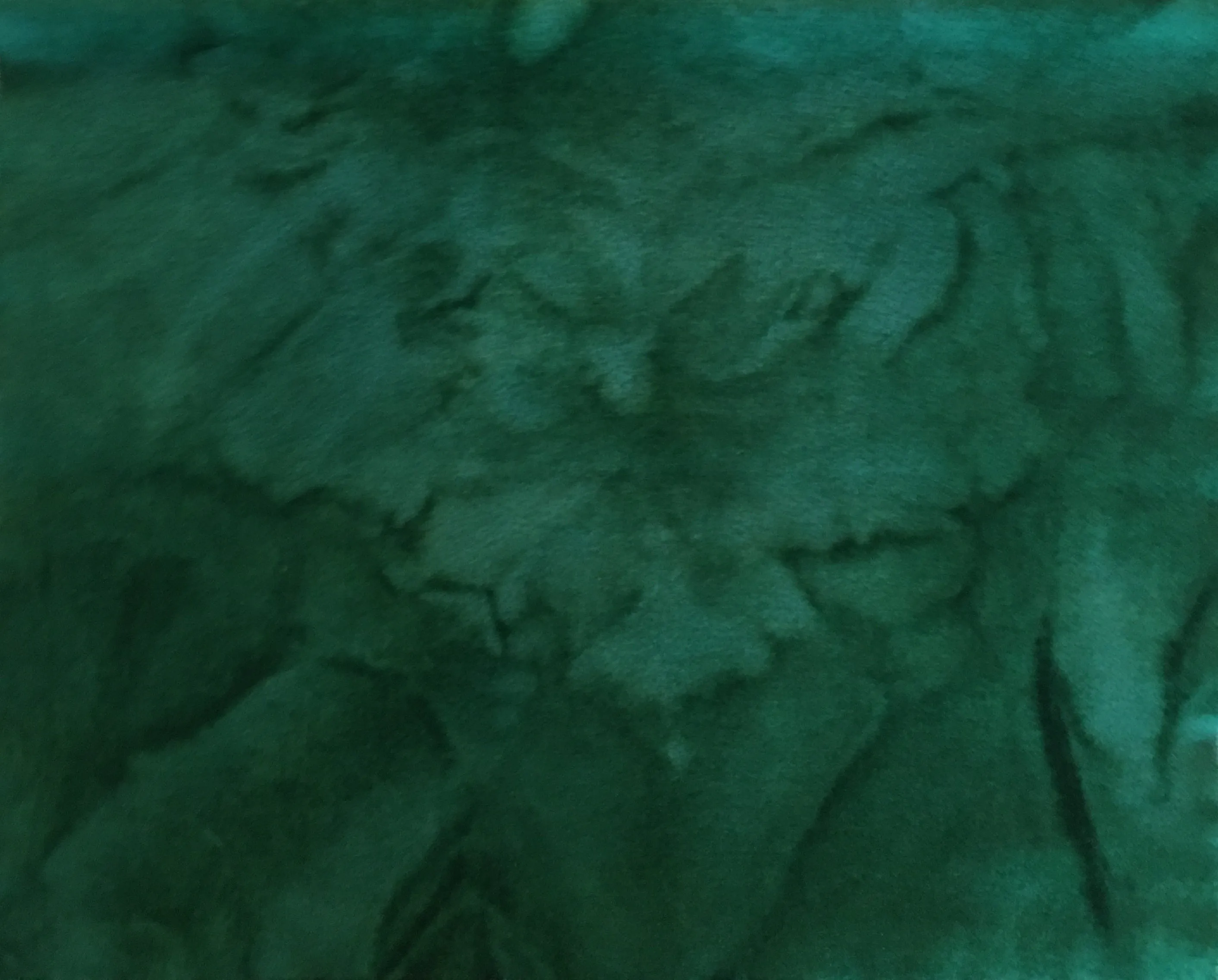 LEAF GREEN Hand Dyed HALF YARD Wool Fabric for Wool Applique and Rug Hooking