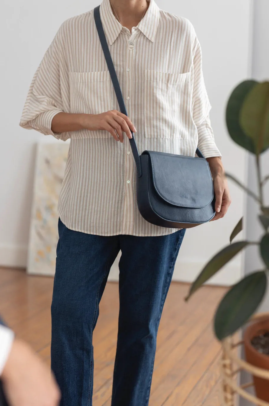 Leather crossbody bag - Iberá