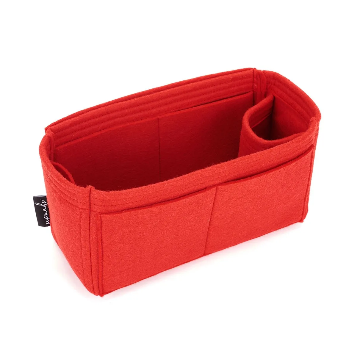 Longchamp Le Foulonné, Le Pliage, Pénélope Bag Models Organizer Insert, Bag Organizer with Single Bottle Holder and Exterior Pockets