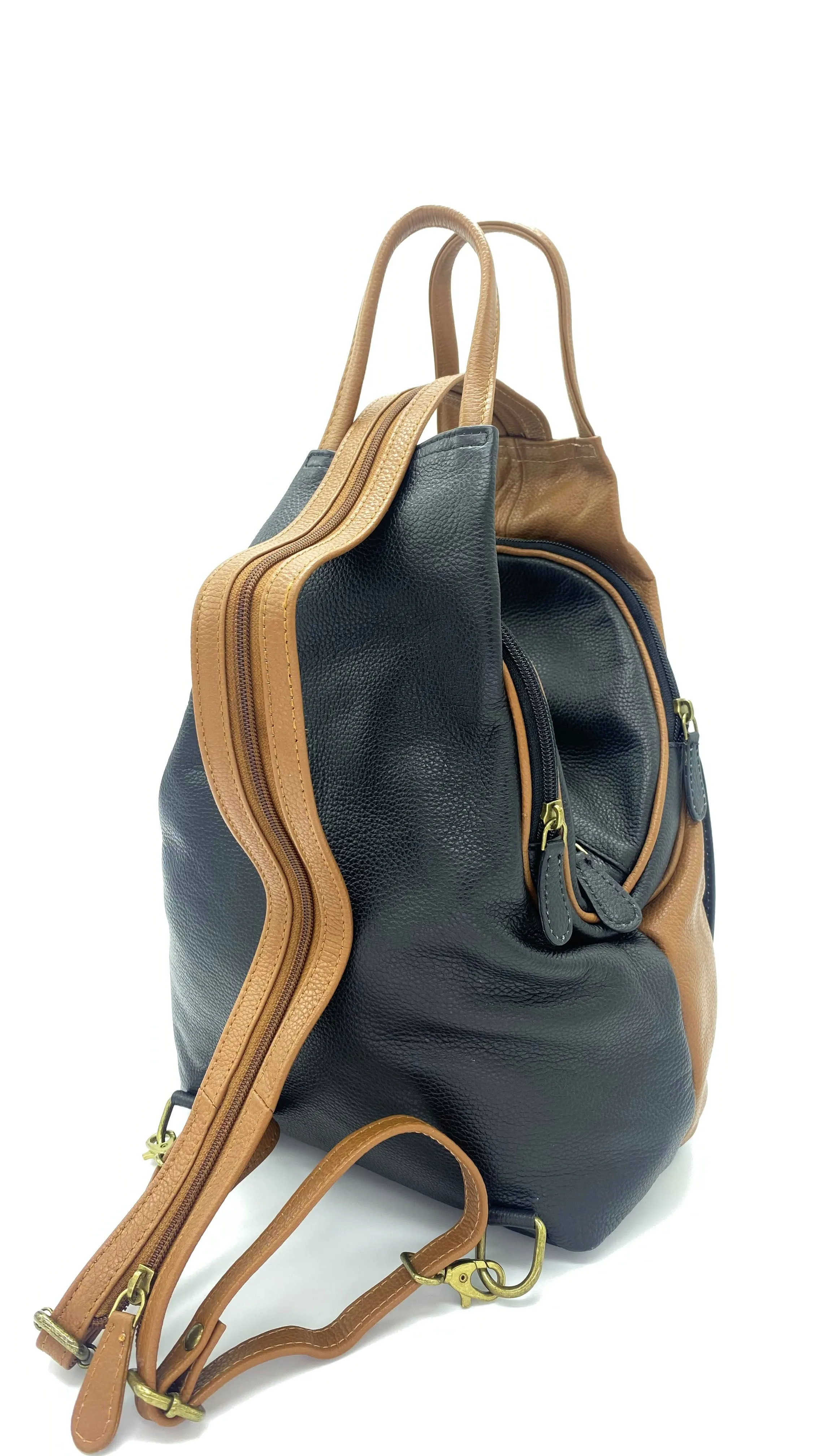 Luna Backpack Milled Cow Leather