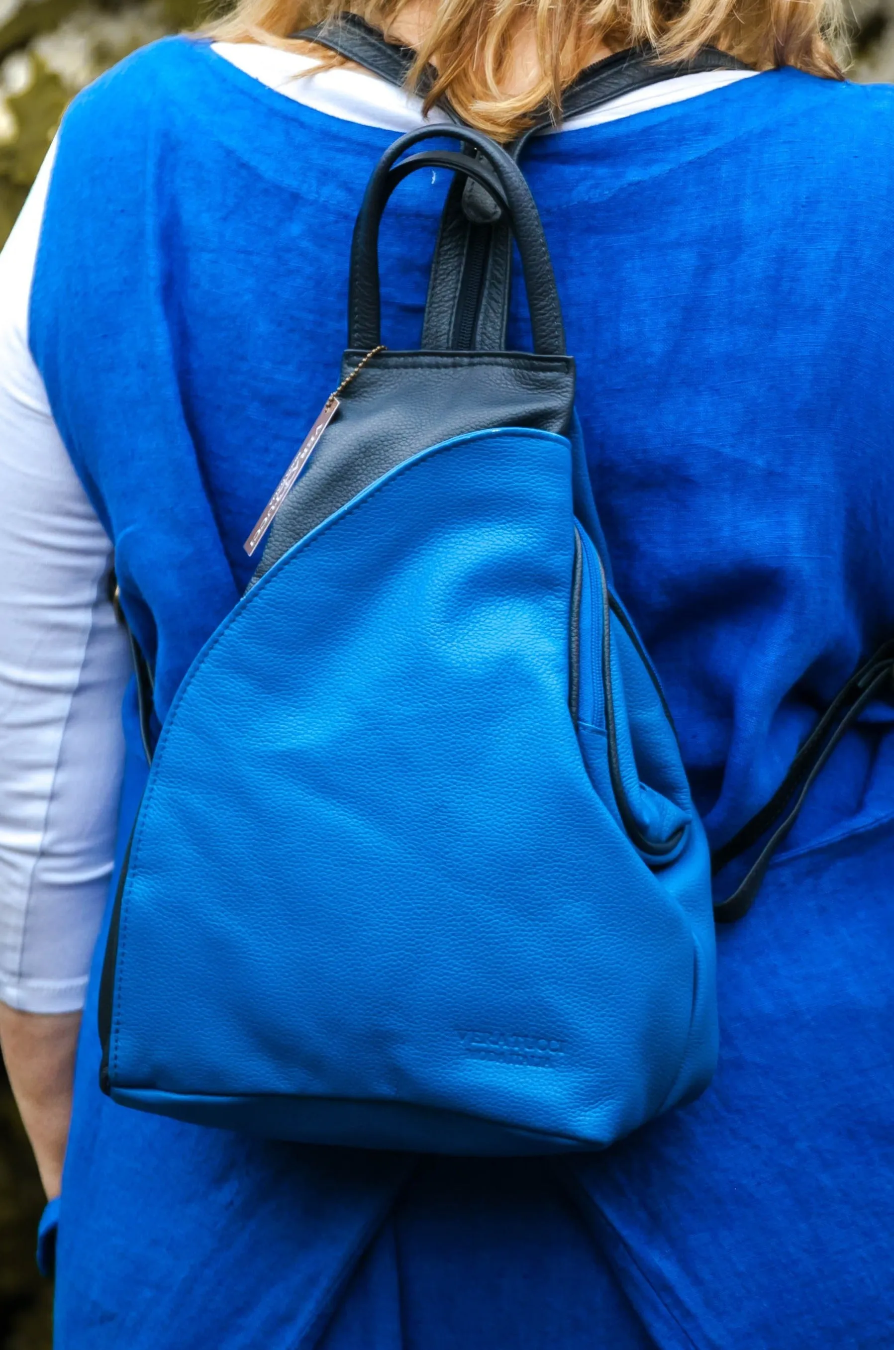 Luna Backpack Milled Cow Leather