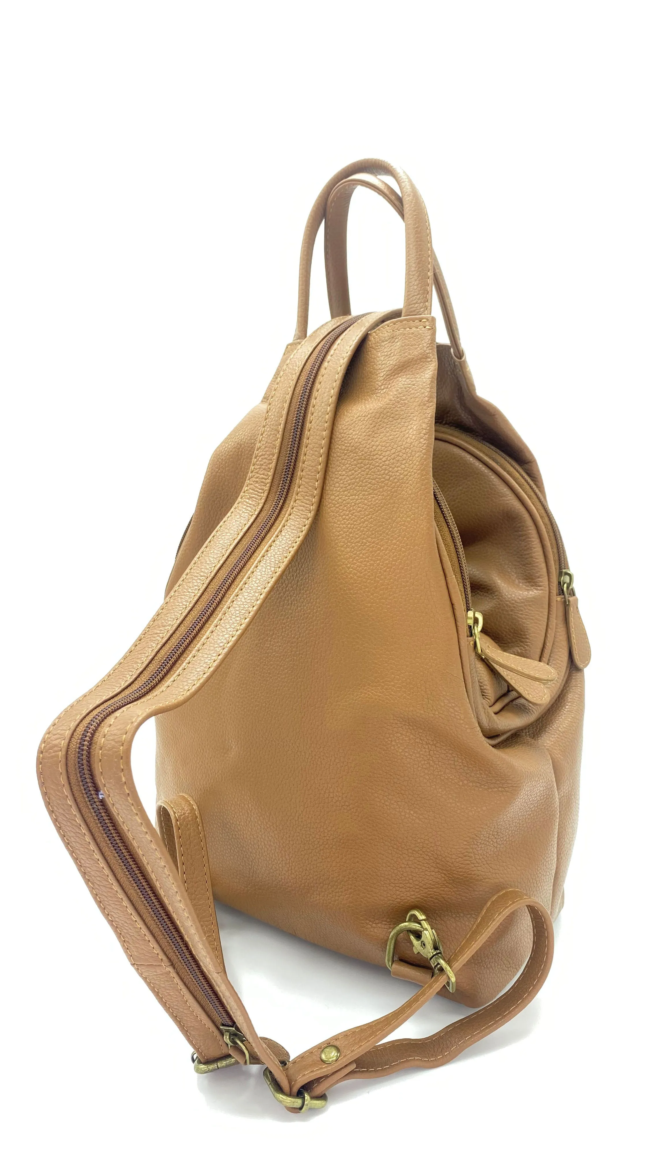 Luna Backpack Milled Cow Leather