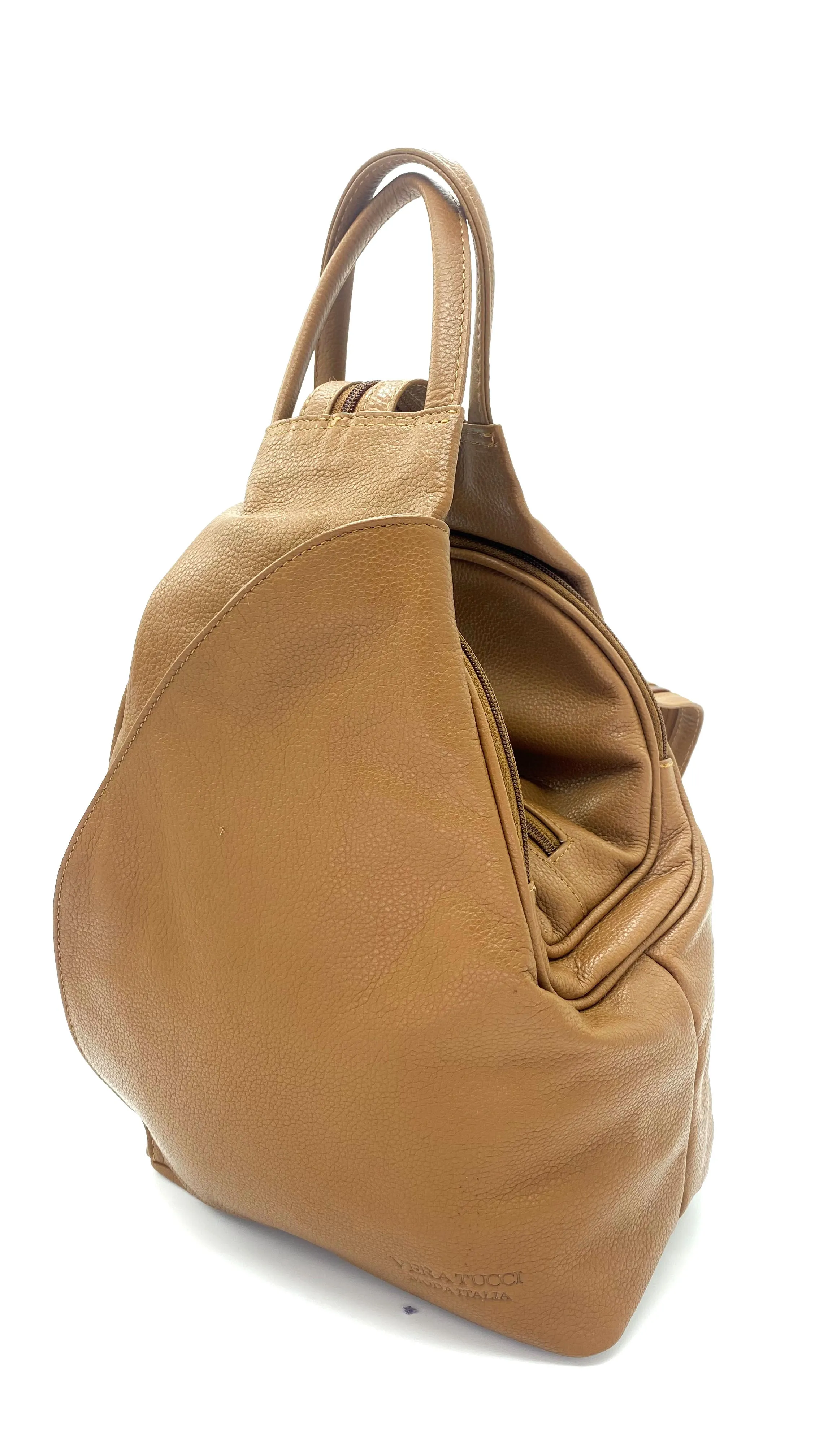 Luna Backpack Milled Cow Leather