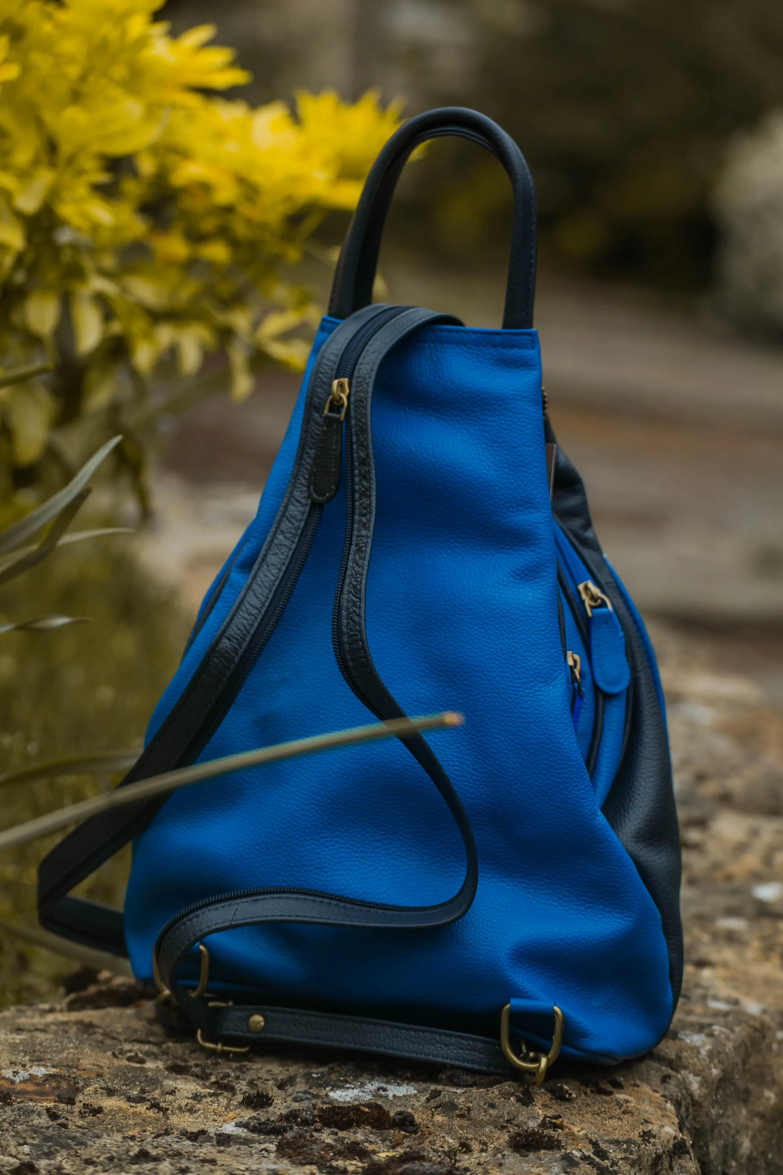 Luna Backpack Milled Cow Leather