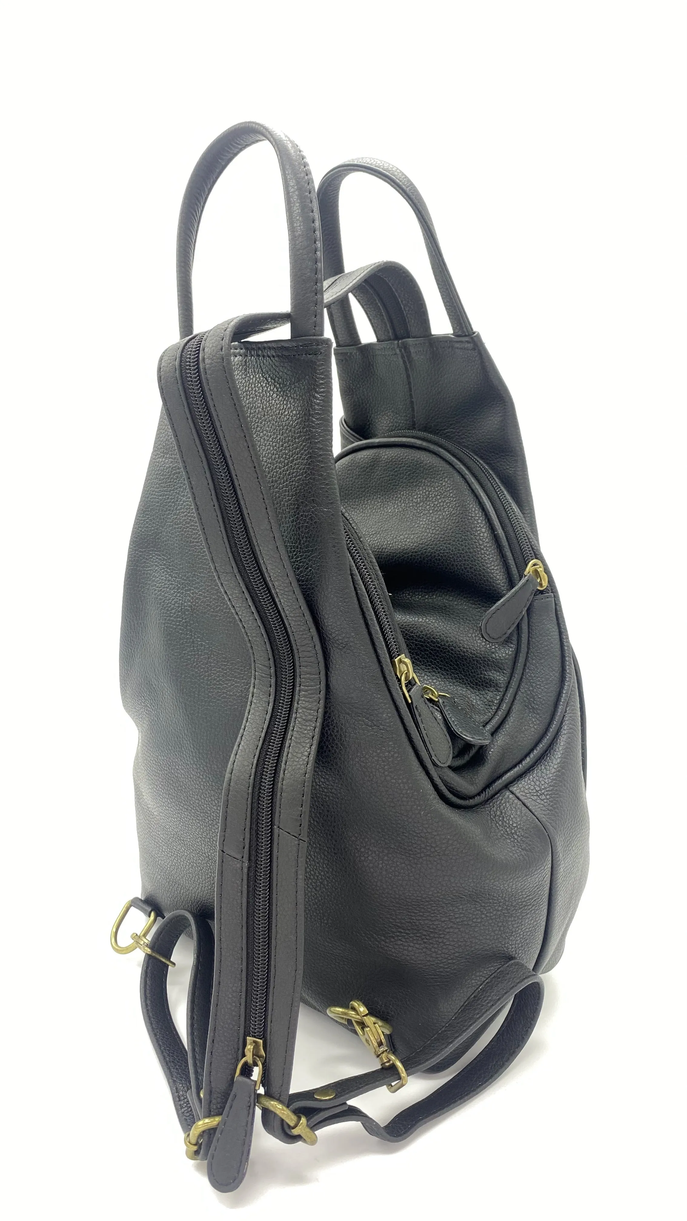 Luna Backpack Milled Cow Leather