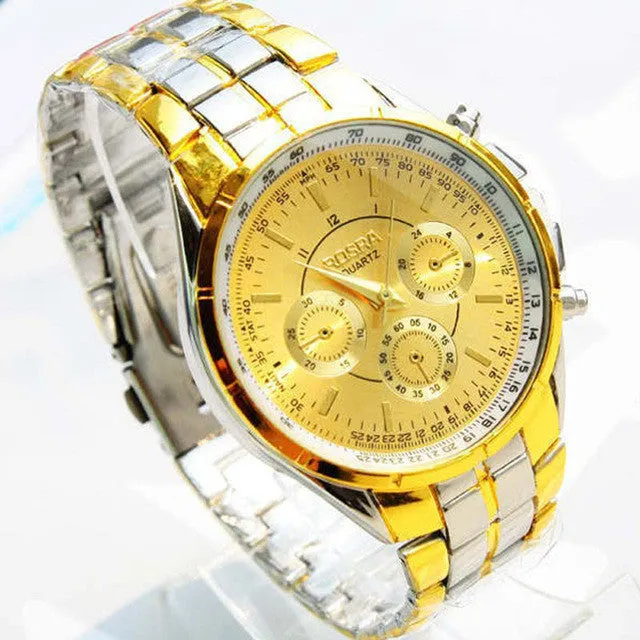 Luxury Brand FHD Alloy Strap Watches