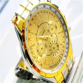 Luxury Brand FHD Alloy Strap Watches