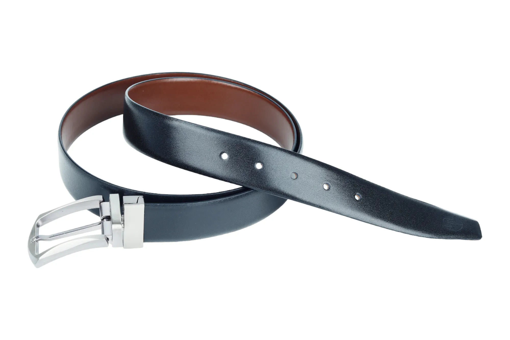Mens Premium Reversible leather Formal Belt 57403
