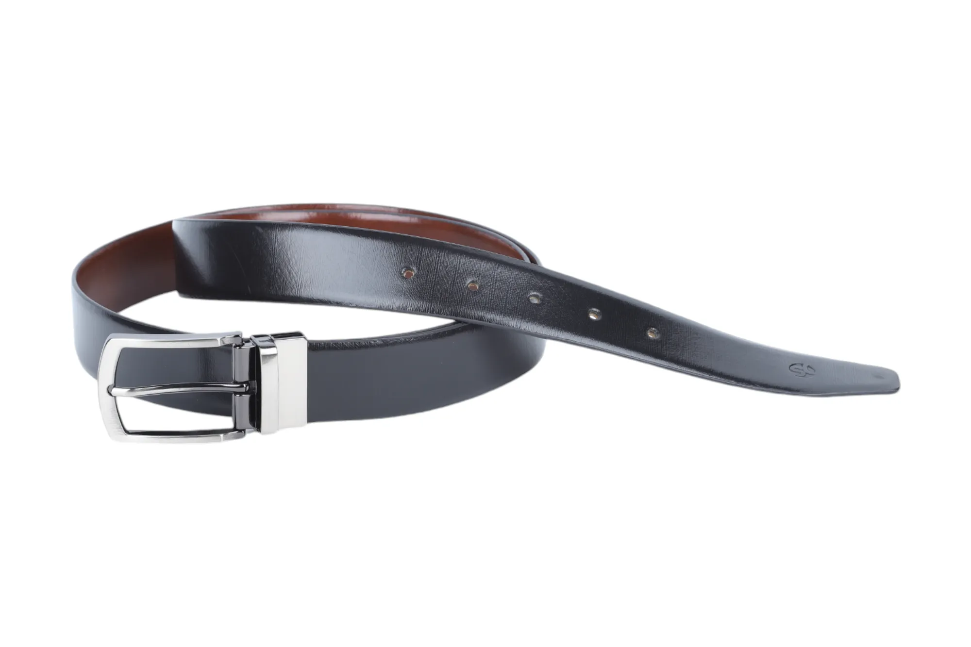 Mens Premium Reversible leather Formal Belt 90725