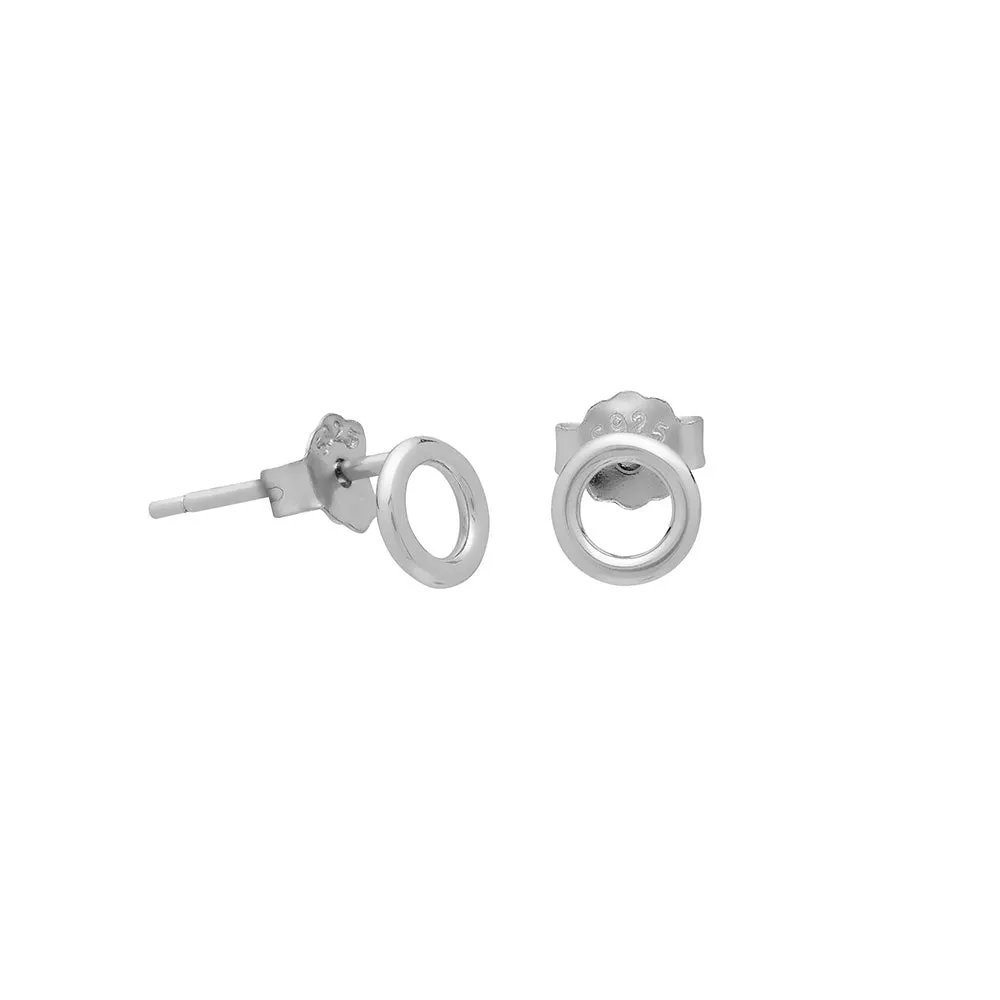 Micro Circle Studs