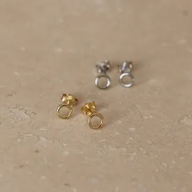 Micro Circle Studs