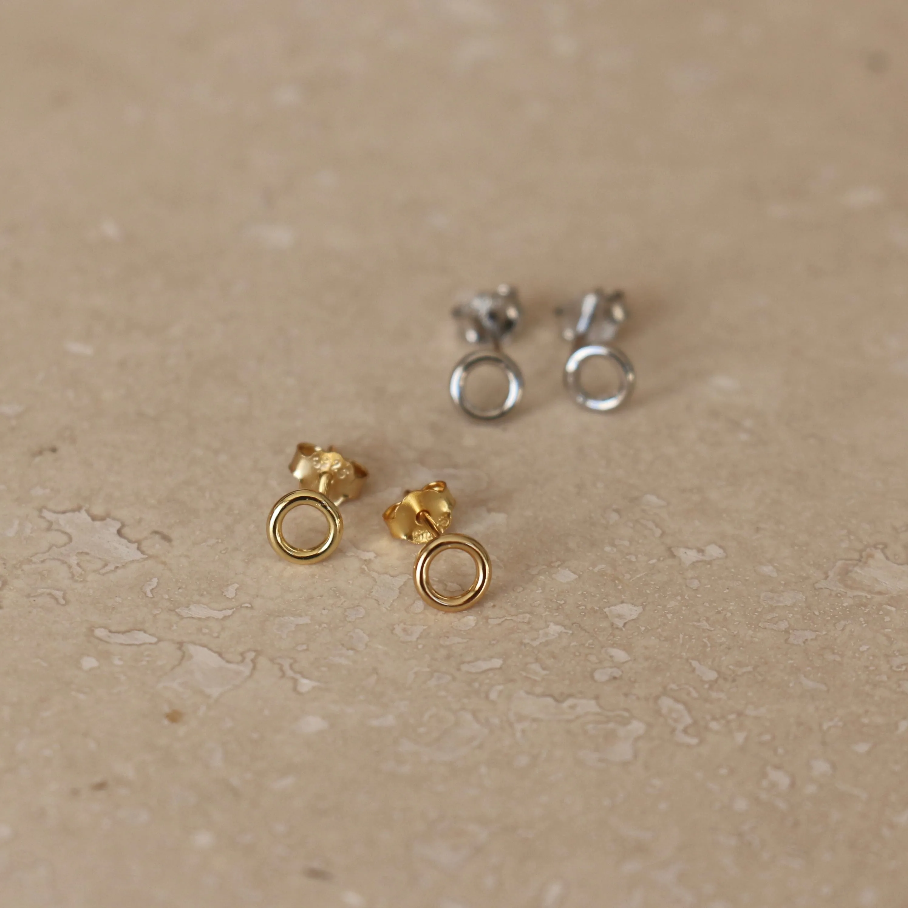 Micro Circle Studs