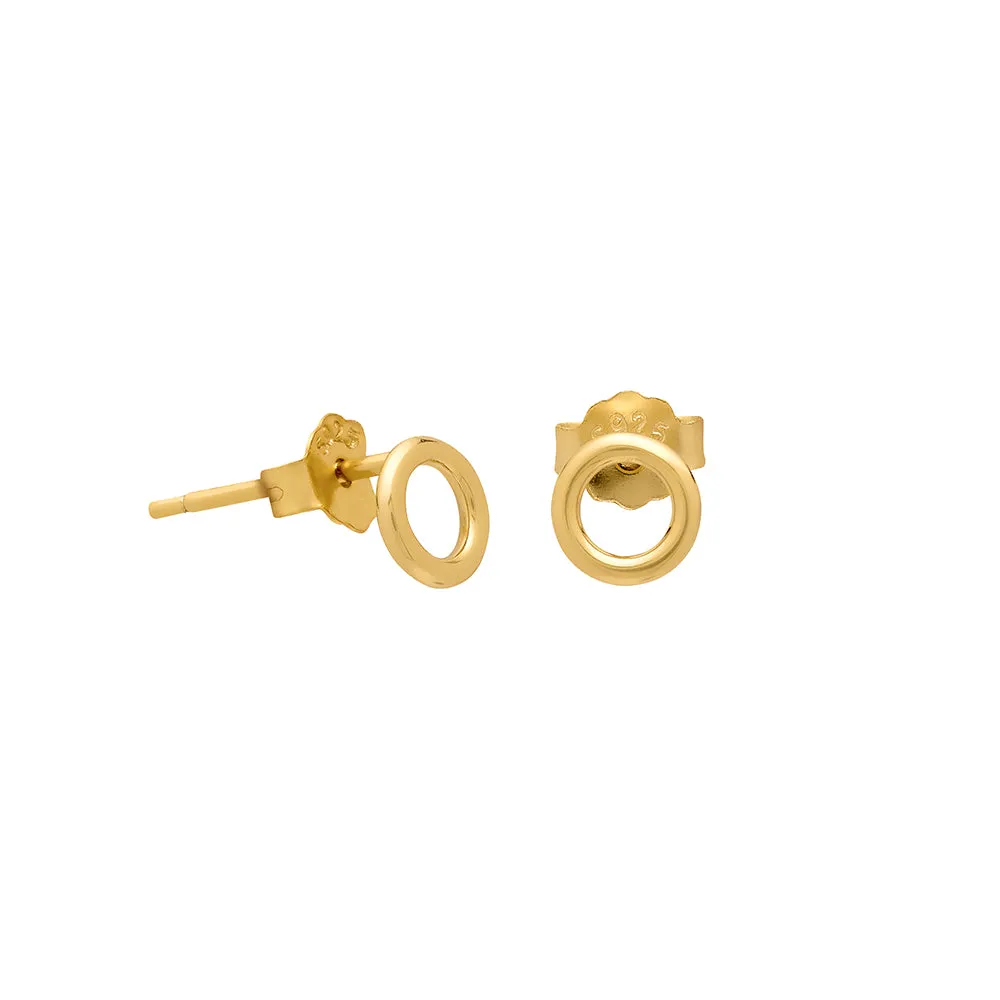Micro Circle Studs