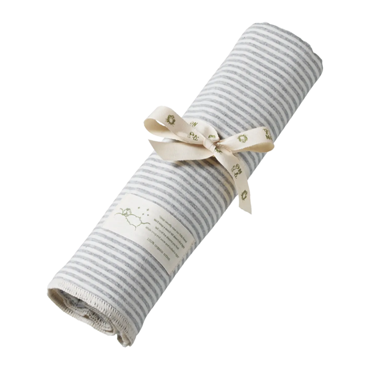 Nature Baby Wrap - Grey Marl Stripe