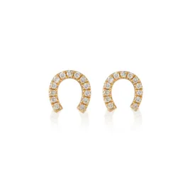 Petite Horseshoe Studs