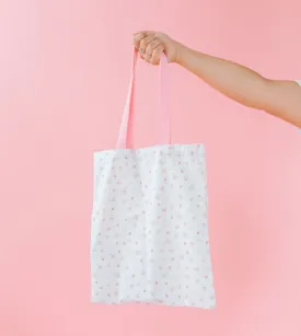 Pink Floral Tote