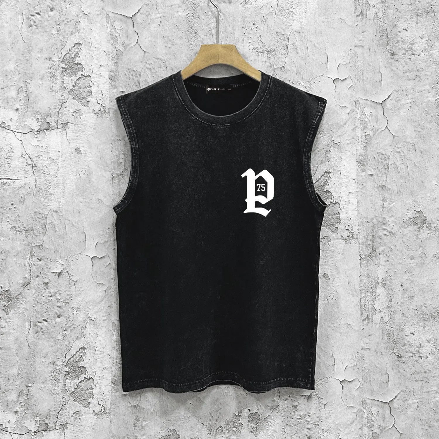 Purple Brand Distressed Tank T Shirts   PURPLE BRAND VINTAGE TANK