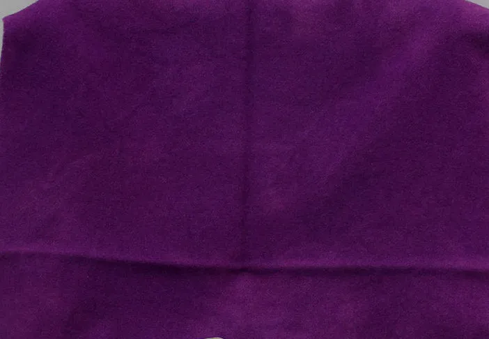 PURPLE Hand Dyed HALF YARD Wool Fabric for Wool Applique and Rug Hooking