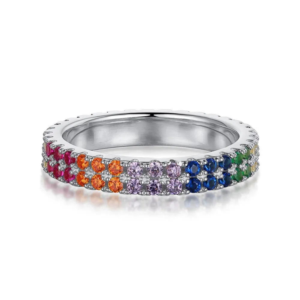 Rainbow rings