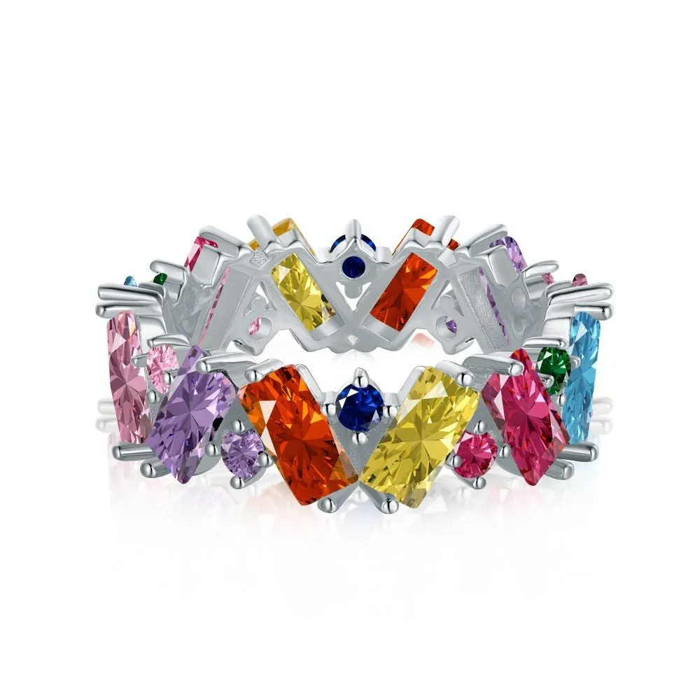 Rainbow rings