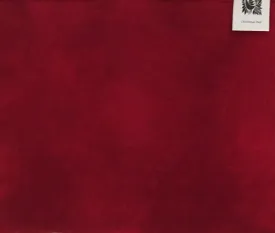 SANTA'S COAT Hand Dyed YARD Wool Fabric for Wool Applique and Rug Hooking