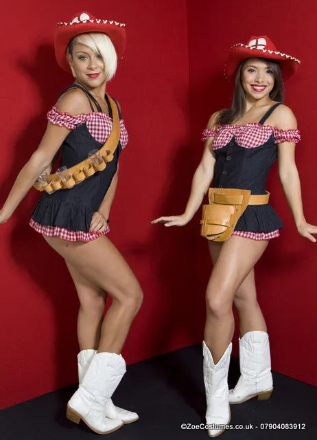 Shot belt holster for hire | Zoe London Dance Costume Hire