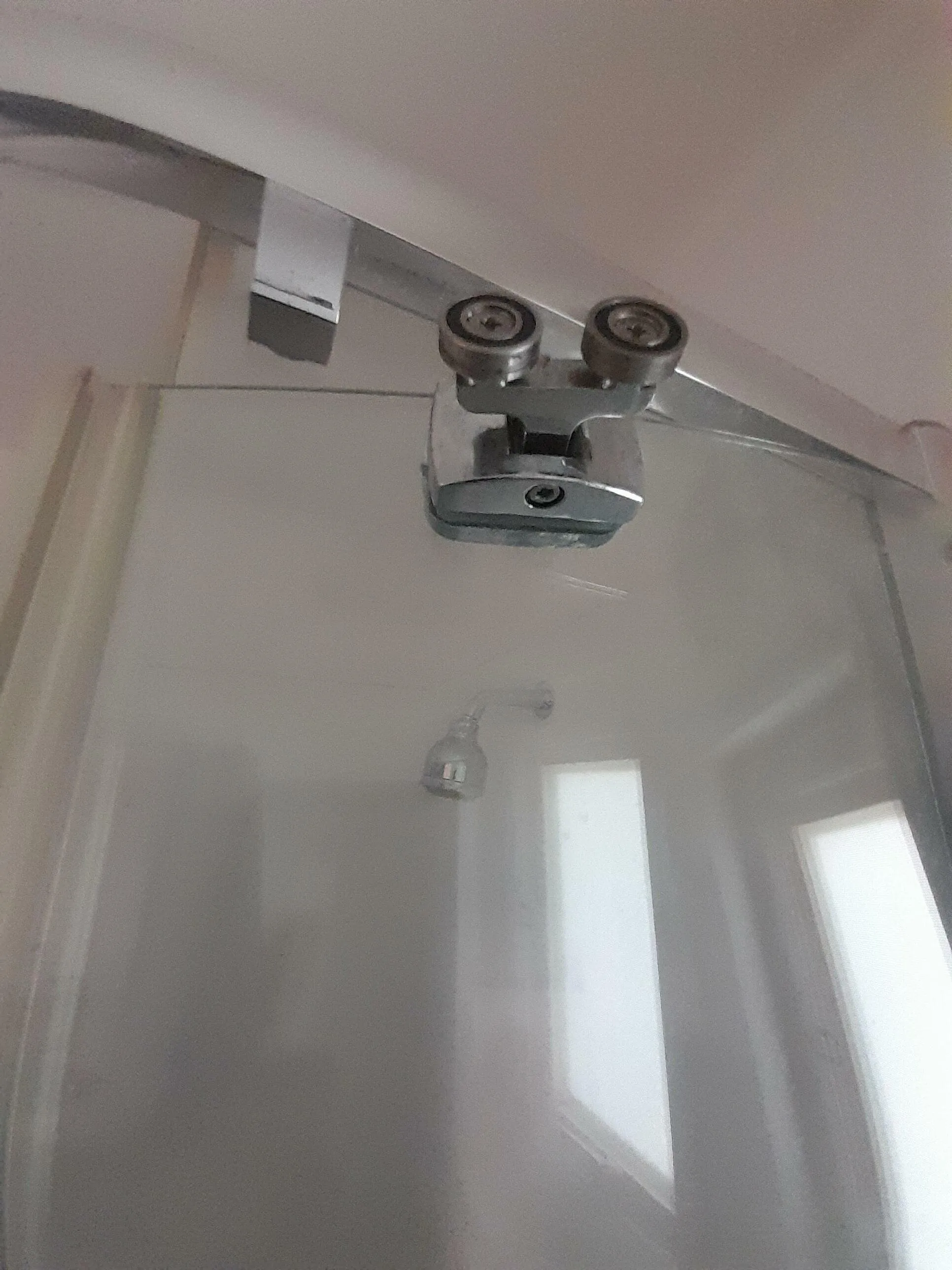 Showerlux Linea guide TOP and BOTTOM roller assembly