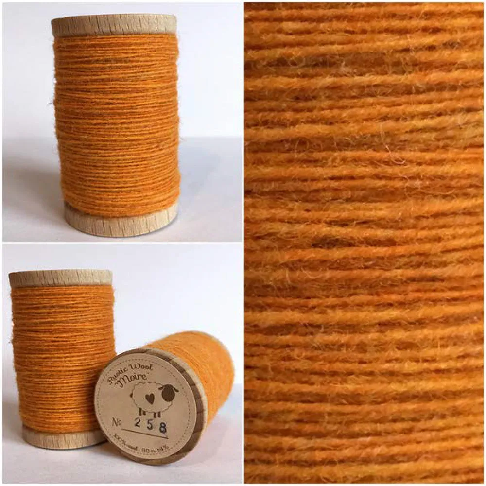 SOLID GOLD Hand Dyed HALF YARD Wool Fabric for Wool Applique and Rug Hooking
