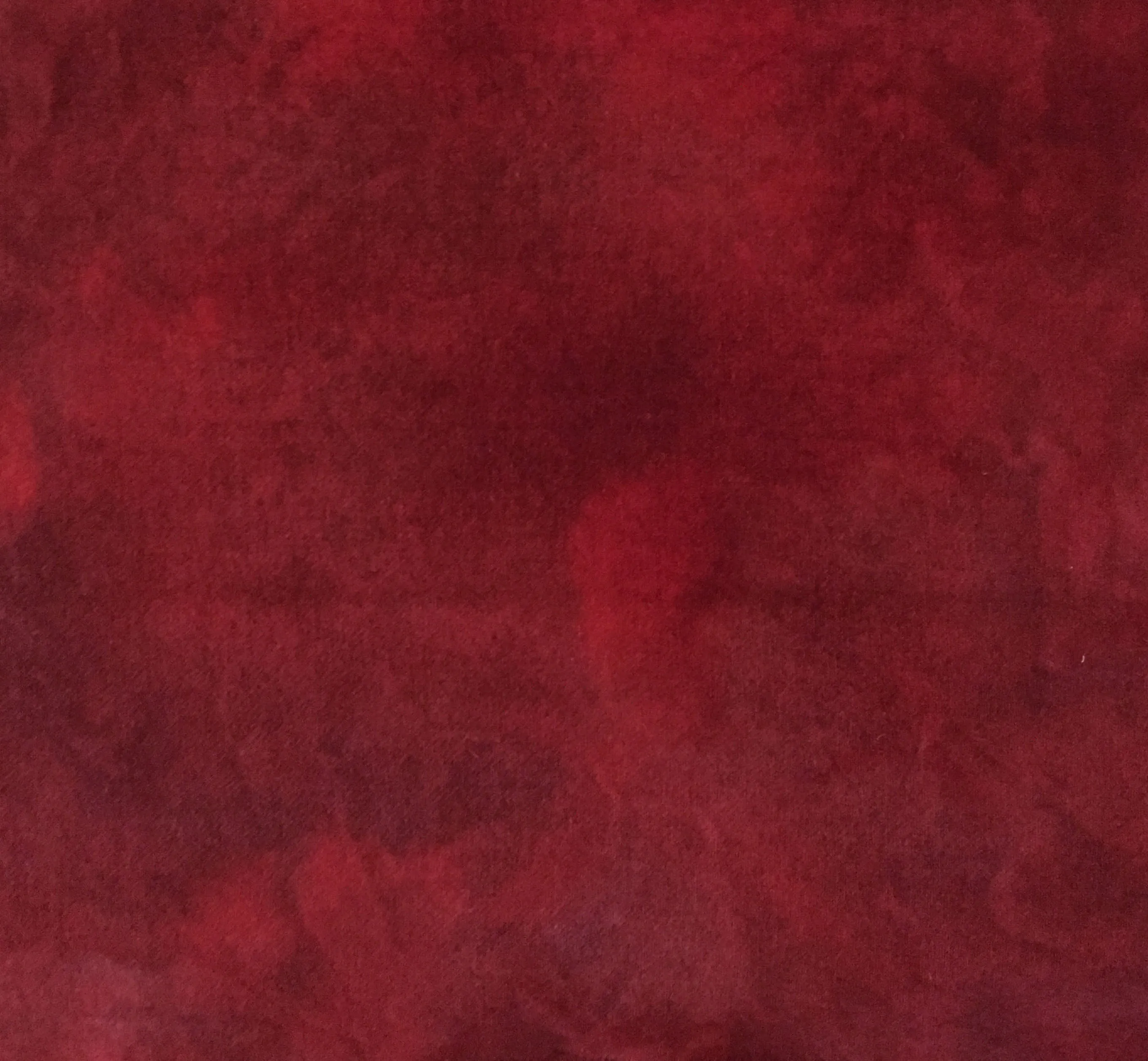 TEABERRY Hand Dyed HALF YARD Wool Fabric for Wool Applique and Rug Hooking