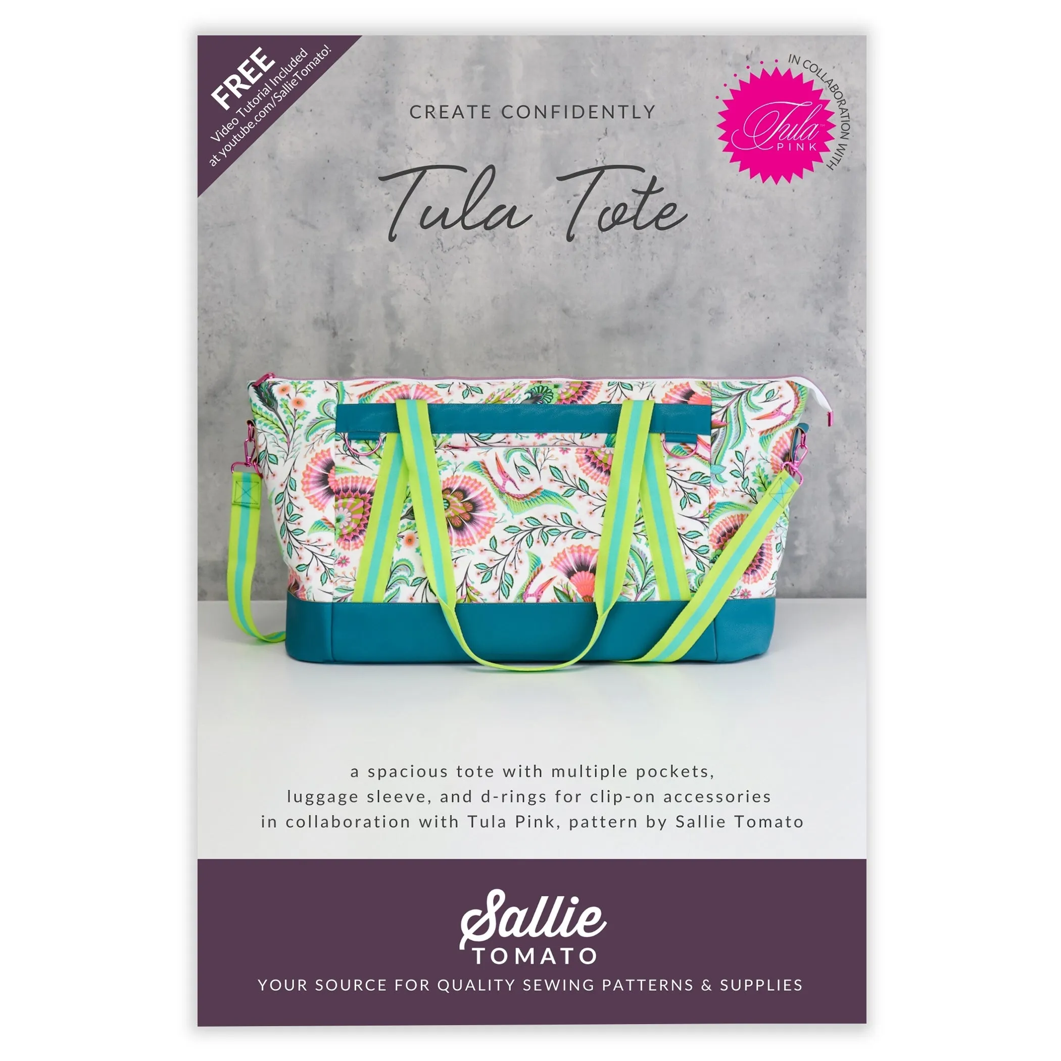 Tula Tote Paper Pattern